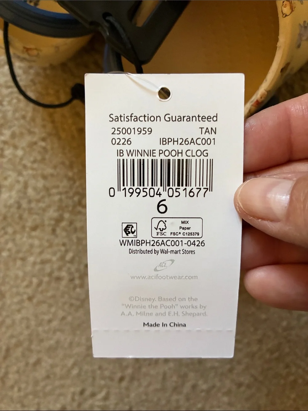 Disney new tag